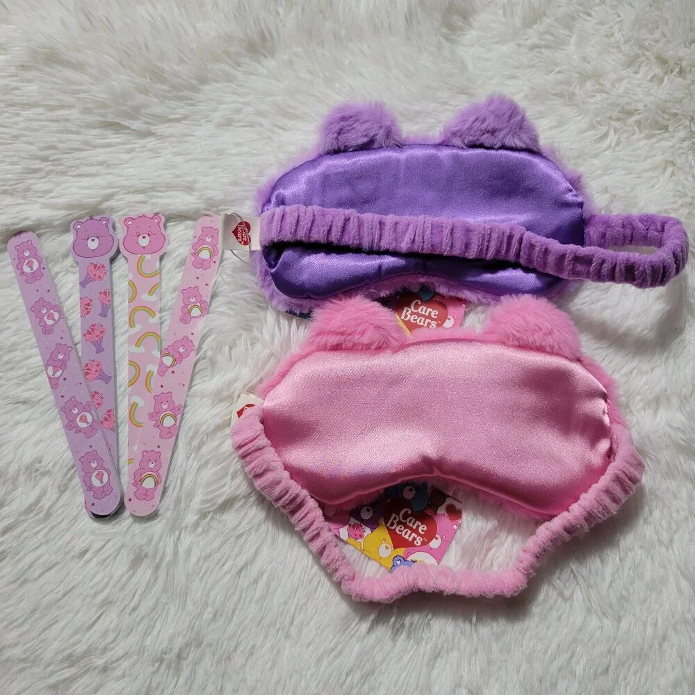Care Bears Sleep Mask & Nail File Set